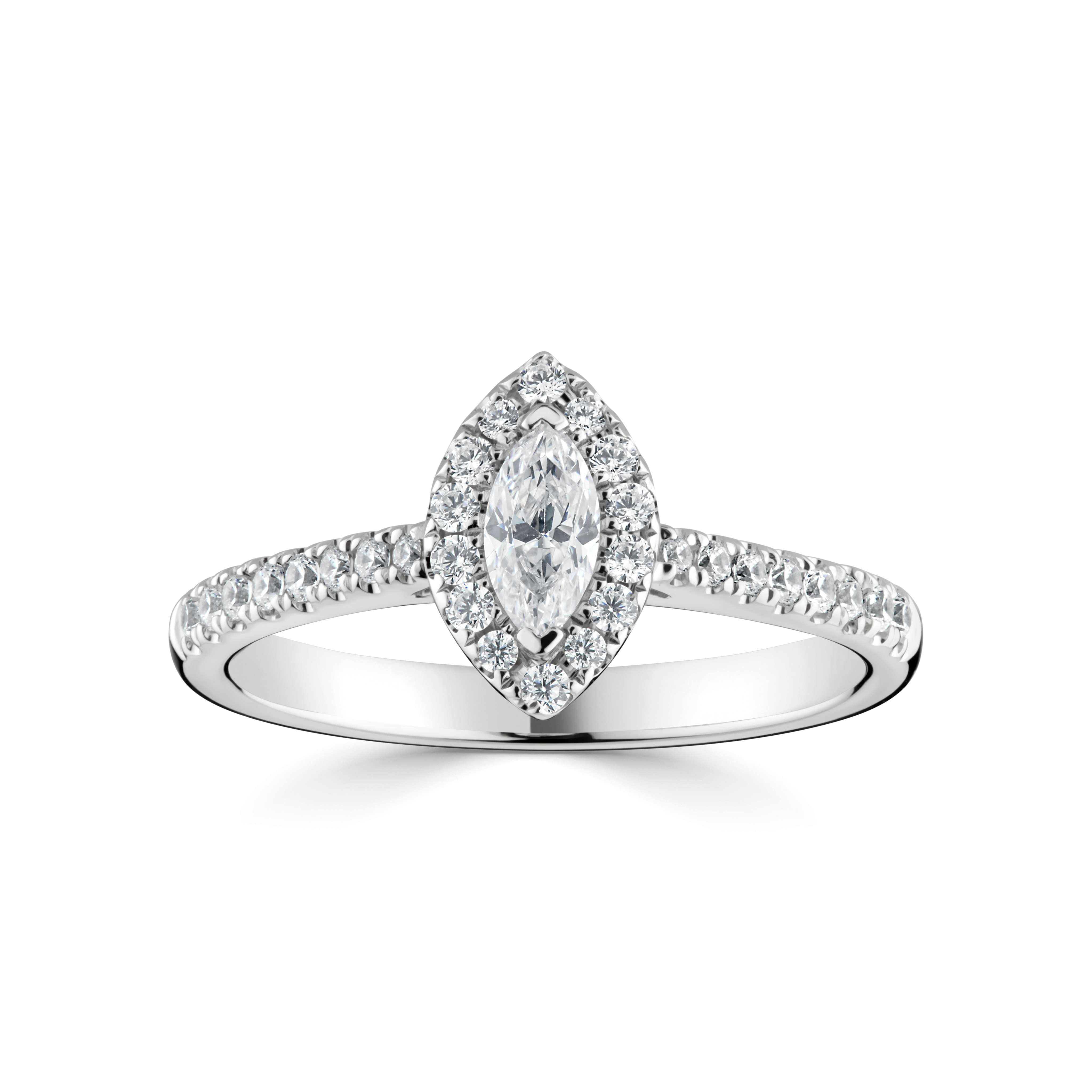 Yaretzi *Select a Marquise Shape Diamond 0.30ct or above