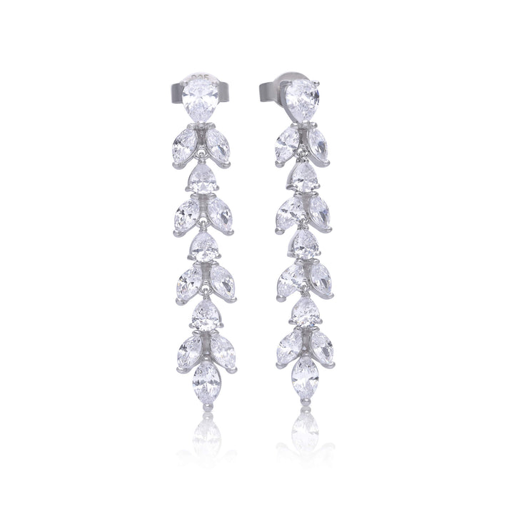Diamonfire Vine Drop Earrings