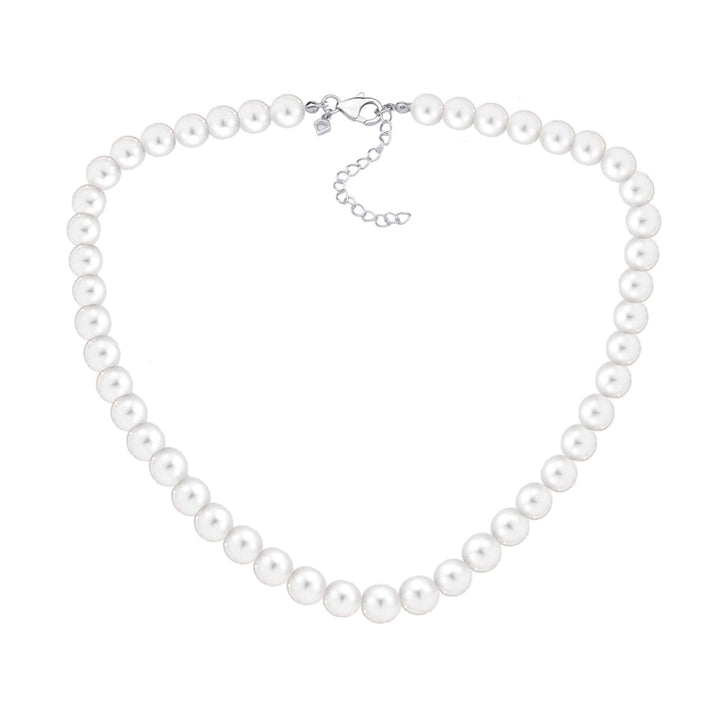 Diamonfire Shell Pearl Necklace