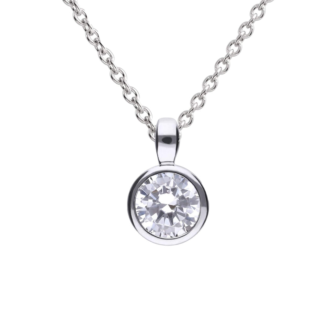 Diamonfire Bezel Set Carat Pendant